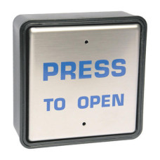 4'' (115mm) Hardwired Square Push Pad - PTO 4'' (115mm) Hardwired Square Push Pad - PTO